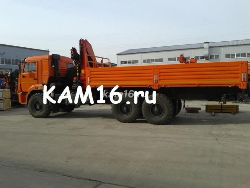 КАМАЗ 43118 с кран манипулятором Palfinger 15500