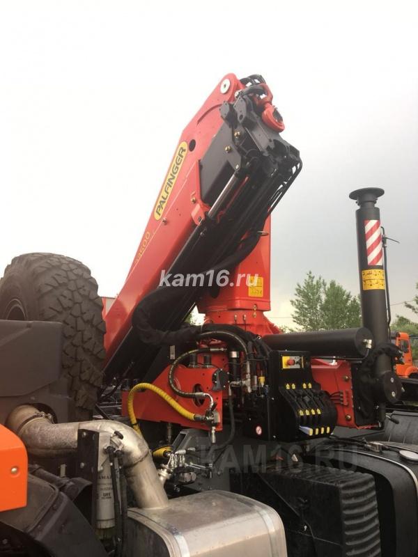 КАМАЗ 43118 тягач с КМУ Palfinger 23500B