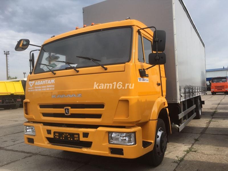 КАМАЗ 4308 шторный 6.2 м